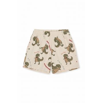 Konges Sløjd pantaloni scurti de pijama copii culoarea bej, modelator Konges Sløjd pantaloni scurti de pijama copii culoarea bej, modelator