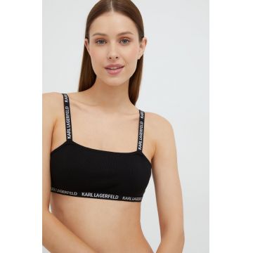 Karl Lagerfeld maiou de pijama culoarea negru
