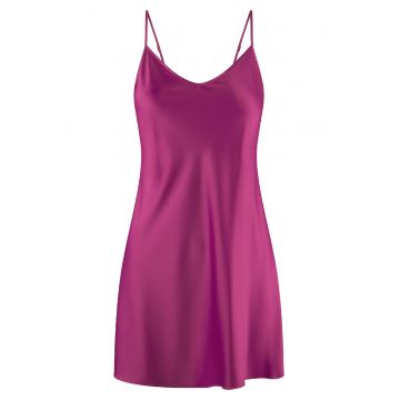 Neglijeu de satin cu decolteu in V