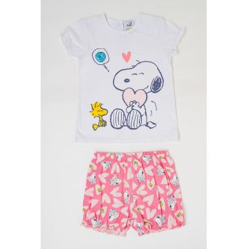 Pijama cu model Snoopy