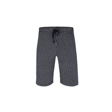 Pantaloni scurti de casa cu model in carouri