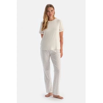 Set de pantaloni de pijama din bumbac - 2 perechi