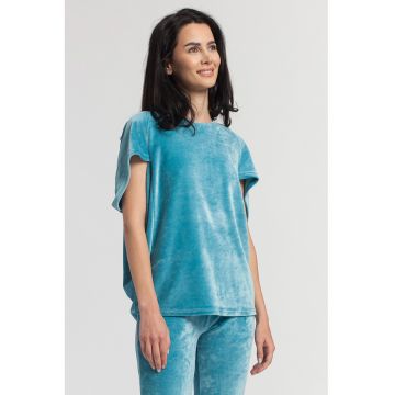 Bluza de pijama cu maneci scurte Velvet