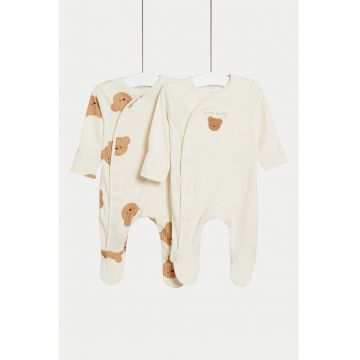 Pijama cu botosei si animale