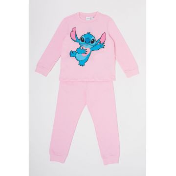 Pijama de bumbac cu model grafic