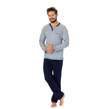 Pijama din bumbac Roch 538 XL