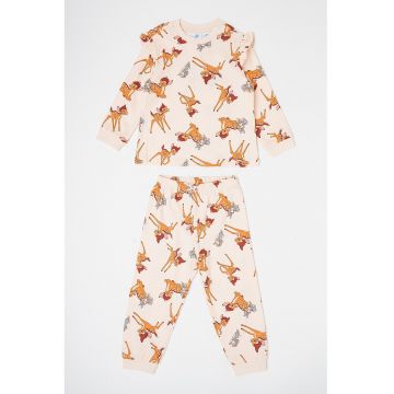 Pijama lunga cu desene