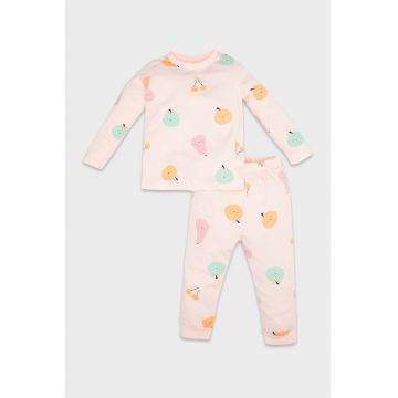 Pijama regular fit de bumbac - 4 piese