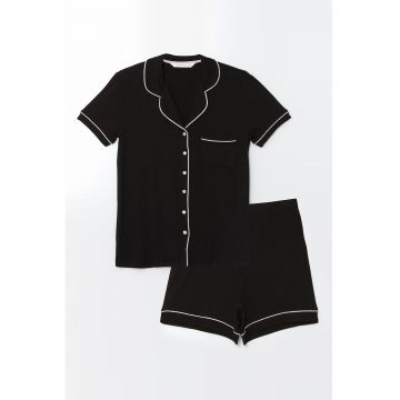 Tricou de pijama si pantaloni scurti