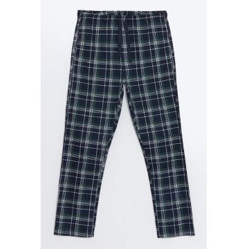 Pantaloni de pijama cu model in carouri