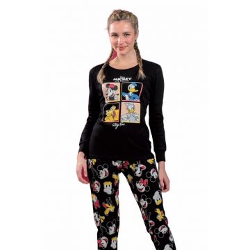 Pijama bumbac dama Mickey DYD704 Pijama bumbac dama Mickey DYD704