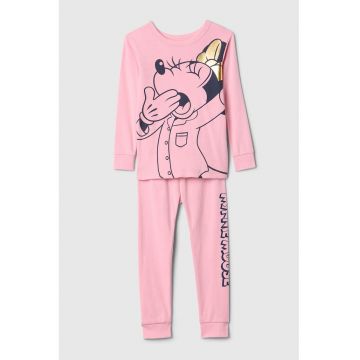 Pijama cu imprimeu Minnie Mouse