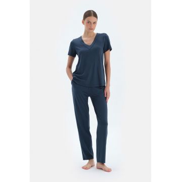 Pijama cu model uni