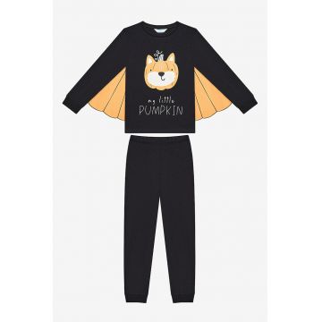 Pijama de bumbac cu model