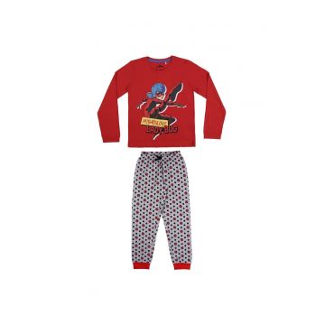 Pijama maneca lunga fete - bumbac -  14966