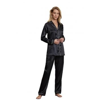 Pijamale dama din satin matasos