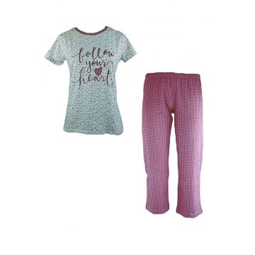 Pijamale dama maneca scurta 33602
