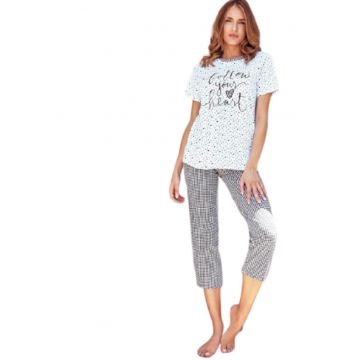 Pijamale dama maneca scurta 33602