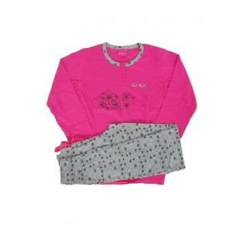 Pijamale dama maneci lungi - PPJ53064S