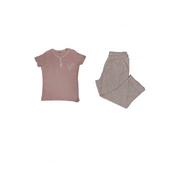 Pijamale dama maneci scurte  DDB61