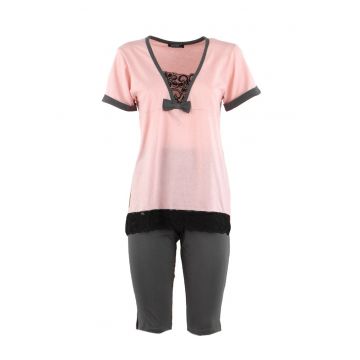 Pijamale dama maneci scurte - P1297