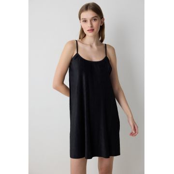 Rochie de noapte cu model uni Fleur
