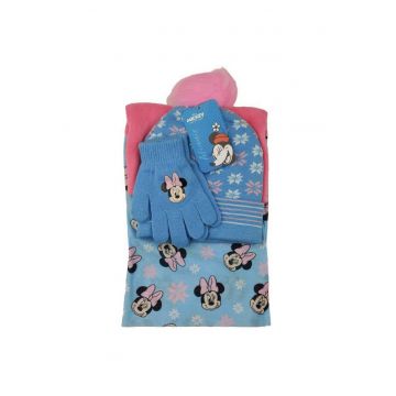Set caciula-fular-manusi  one size multicolor