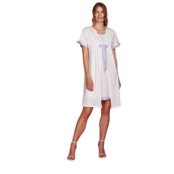 Set Halat si rochita de noapte  8731