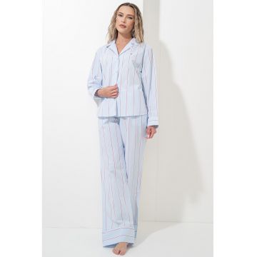 Bluza de pijama din bumbac organic