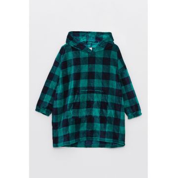Bluza de pijama in carouri - pufoasa