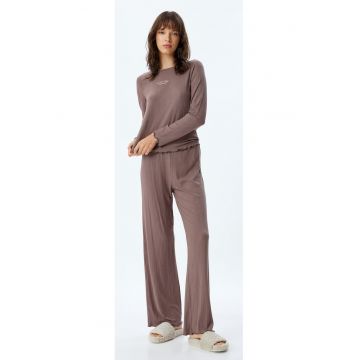 Pantaloni de pijama din amestec de modal