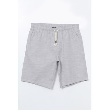 Pantaloni scurti de pijama cu model uni