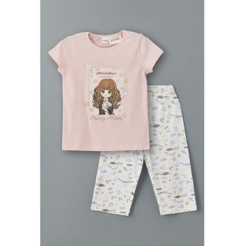 Pijama cu imprimeu Harry Potter