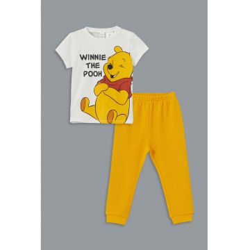 Pijama cu imprimeu Winnie The Pooh