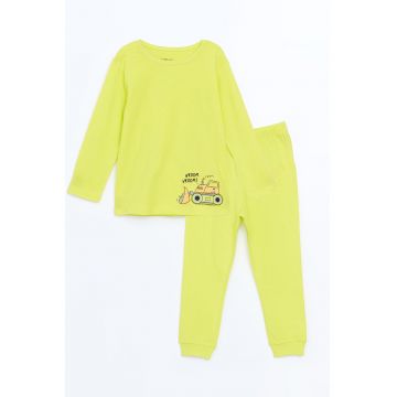 Pijama cu pantaloni lungi din bumbac