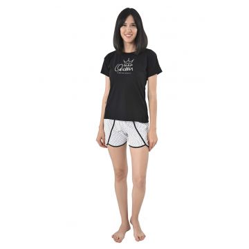 Pijama dama bumbac - PFV76IMP - multicolor -