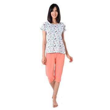 Pijama dama din colectia FLORAL - PFV42IMP94 - multicolor -