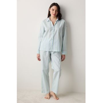 Pijama de bumbac cu nasturi
