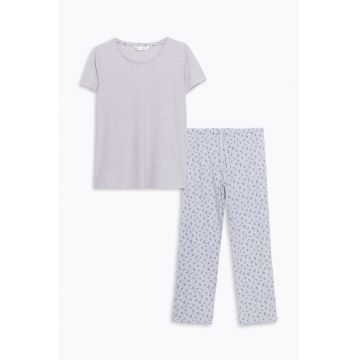 Pijama din amestec de bumbac