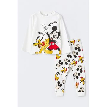 Pijama lunga cu Mickey Mouse