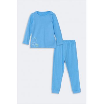 Pijama lunga de bumbac