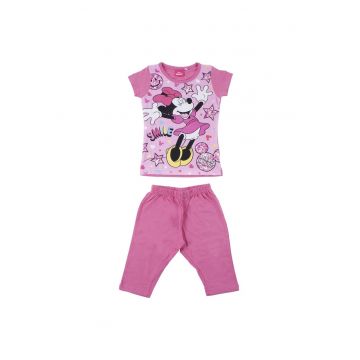 Pijama maneca scurta MIXGIRL0353-MINNIE 98 CM 3 ani Fucsia