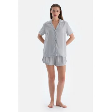 Pijama regular fit uni