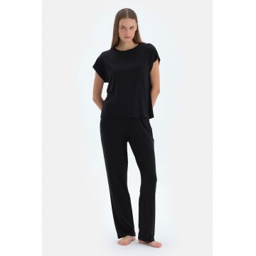 Pijama regular fit uni
