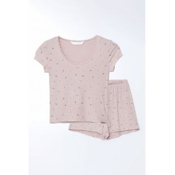 Pijama scurta cu model