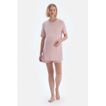 Pijama striata scurta pentru gravide