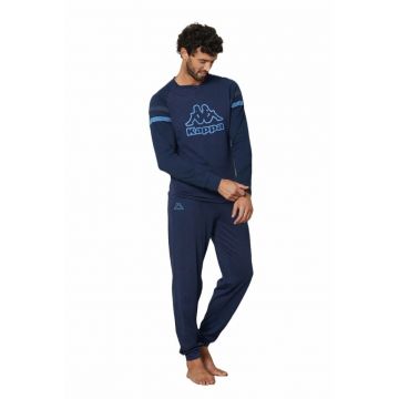 Pijamale lungi pentru barbati  KMS25474 Albastru
