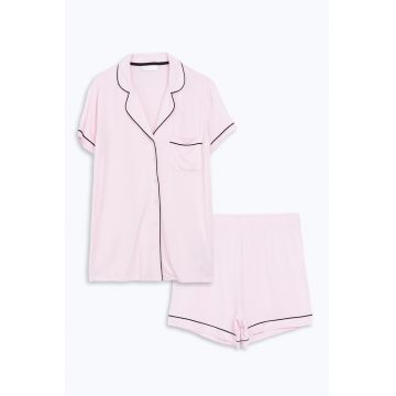 Tricou de pijama si pantaloni scurti