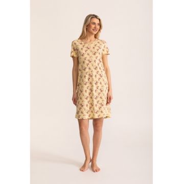 Camasa de noapte cu model floral Daiana