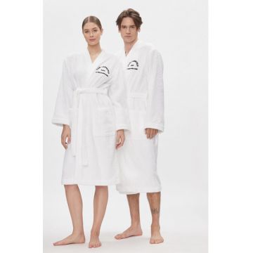 Halat unisex -  301058441 - Bumbac organic - Alb
